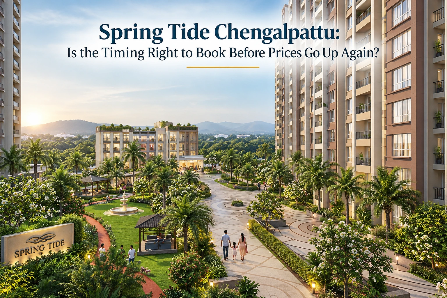 Spring Tide Chengalpattu: Is the Timing Right to Book Before Prices Go Up Again?