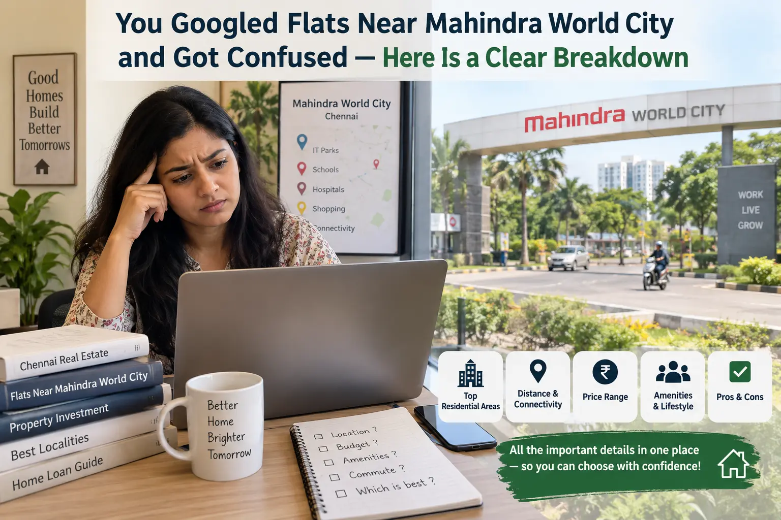 You Googled Flats Near Mahindra World City and Got Confused — Here Is a Clear Breakdown